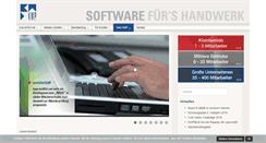Desktop Screenshot of kwp-info.de