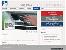 Tablet Screenshot of kwp-info.de